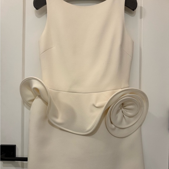 Magda Butrym Dresses & Skirts - Magda Butrym Rosette Mini Dress in Ivory